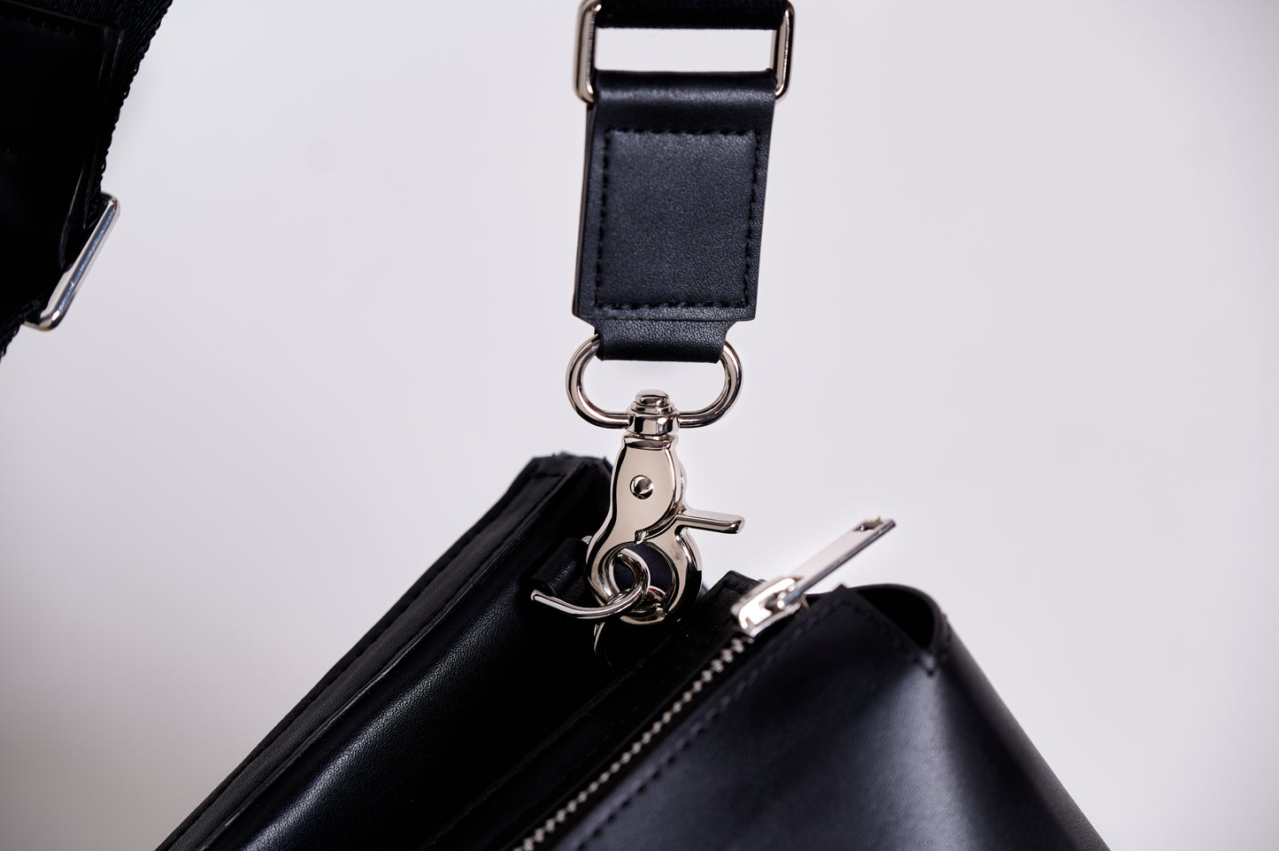 Signature Music Bag - Patent Noir