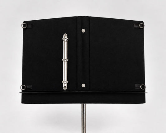 Music Stand Organiser - Black Nylon